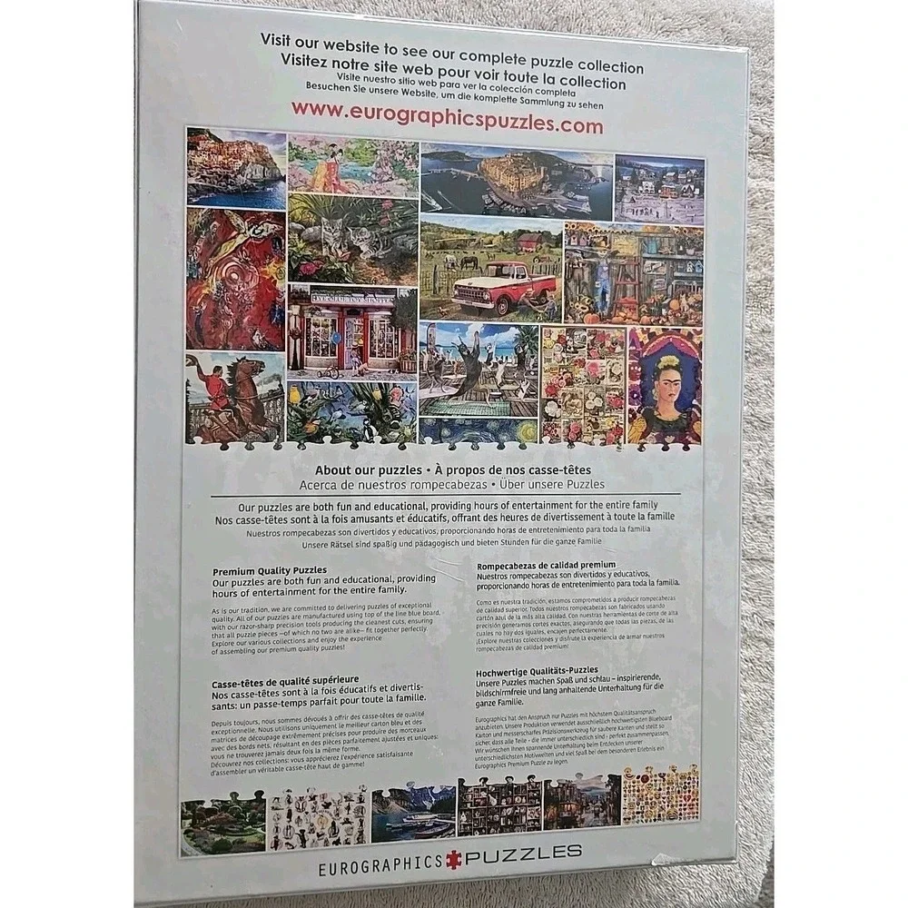 Eurographics 1000-Piece Zodiac Signs Puzzle NIB Sealed Boho‎ Astrology